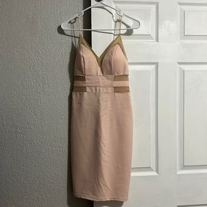 Blush Pink Bodycon Dress